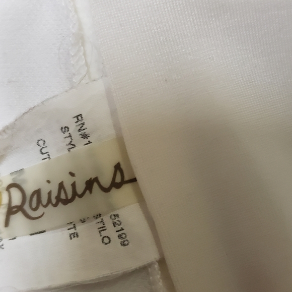 Raisins Swim White Bandeau Bikini Top Yellow Beach Swimsuit Strapless Sw… - Picture 6 of 8